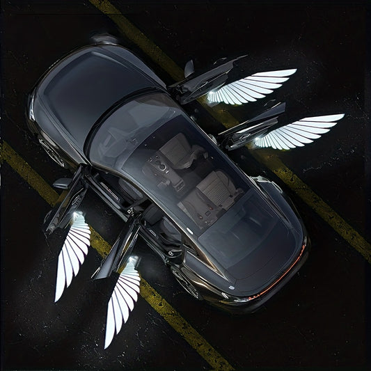 2 stk. Ultra-Sterk LED Bildør Logo Projektor